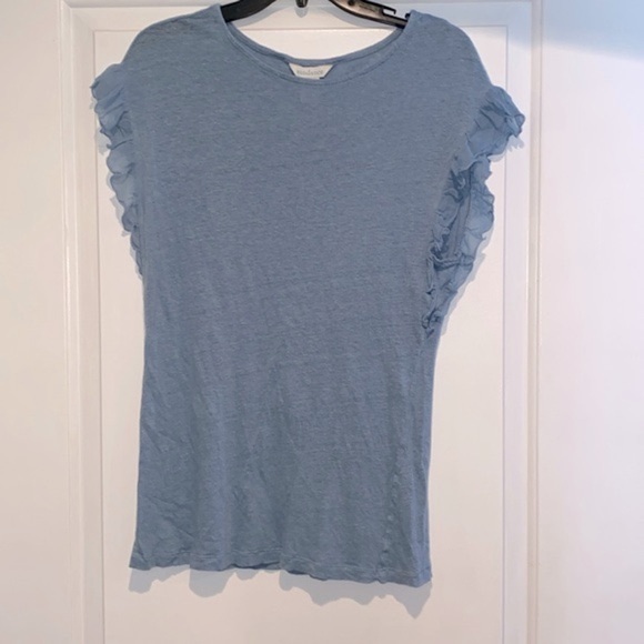 Sundance linen blue top size extra small - Picture 5 of 11